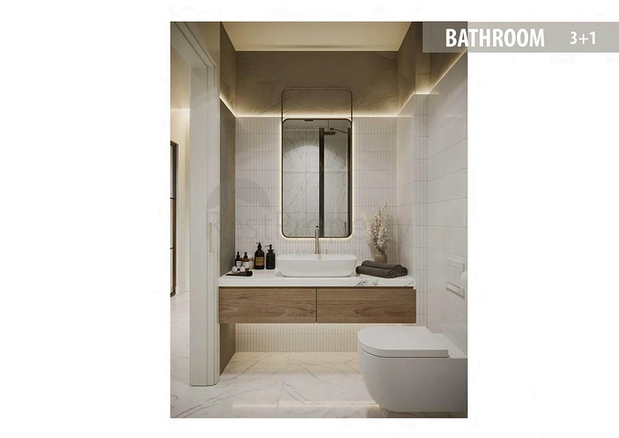 Вілли планування 3 + 1 і 4 + 1 в районі Сіде - Анталія