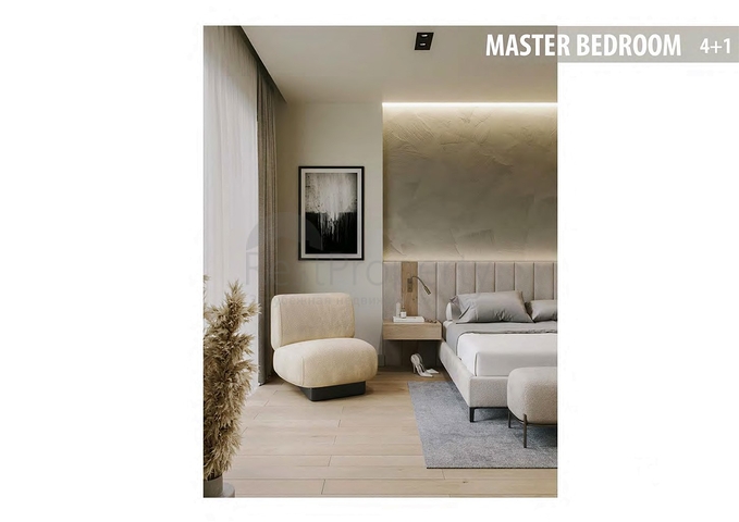 Вілли планування 3 + 1 і 4 + 1 в районі Сіде - Анталія