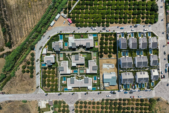 Вілли планування 3 + 1 і 4 + 1 в районі Сіде - Анталія