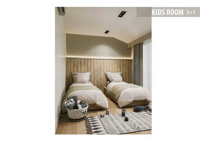 Вілли планування 3 + 1 і 4 + 1 в районі Сіде - Анталія