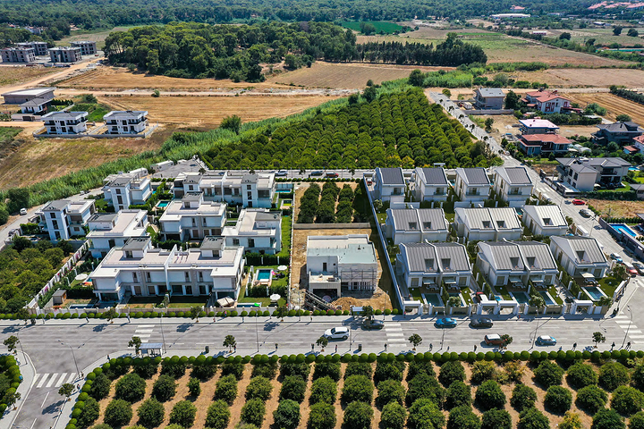 Вілли планування 3 + 1 і 4 + 1 в районі Сіде - Анталія