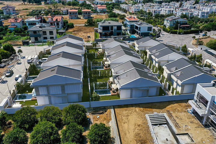 Вілли планування 3 + 1 і 4 + 1 в районі Сіде - Анталія