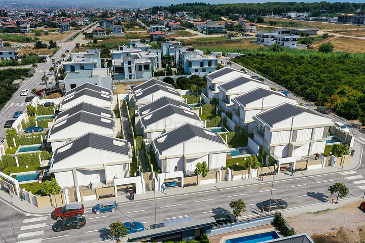 Вілли планування 3 + 1 і 4 + 1 в районі Сіде - Анталія