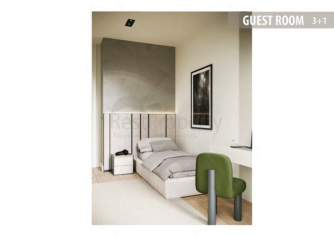 Вілли планування 3 + 1 і 4 + 1 в районі Сіде - Анталія