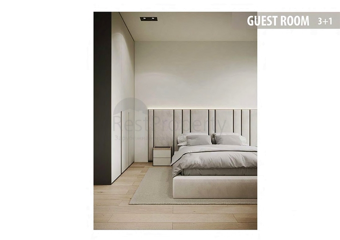 Вілли планування 3 + 1 і 4 + 1 в районі Сіде - Анталія