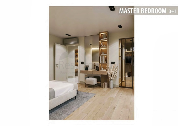 Вілли планування 3 + 1 і 4 + 1 в районі Сіде - Анталія