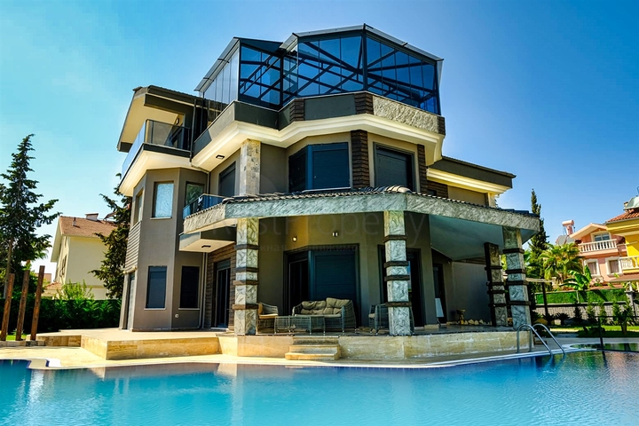 Вілла планування 7 + 1 в районі Белек - Анталія 