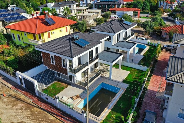 Вілла планування 3 + 1 в районі Кемер - Анталія 