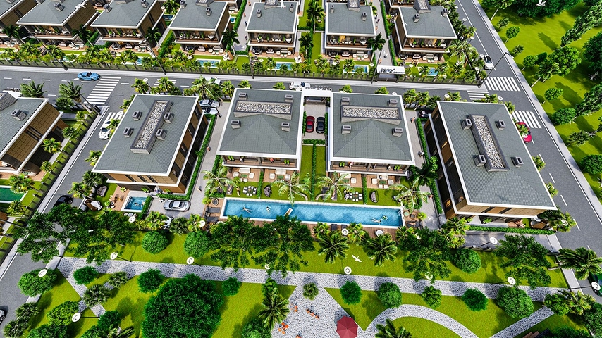 Інвестиційний проект Вілл в мікрорайоні Ерменек-Анталія 