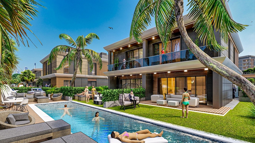 Інвестиційний проект Вілл в мікрорайоні Ерменек-Анталія 