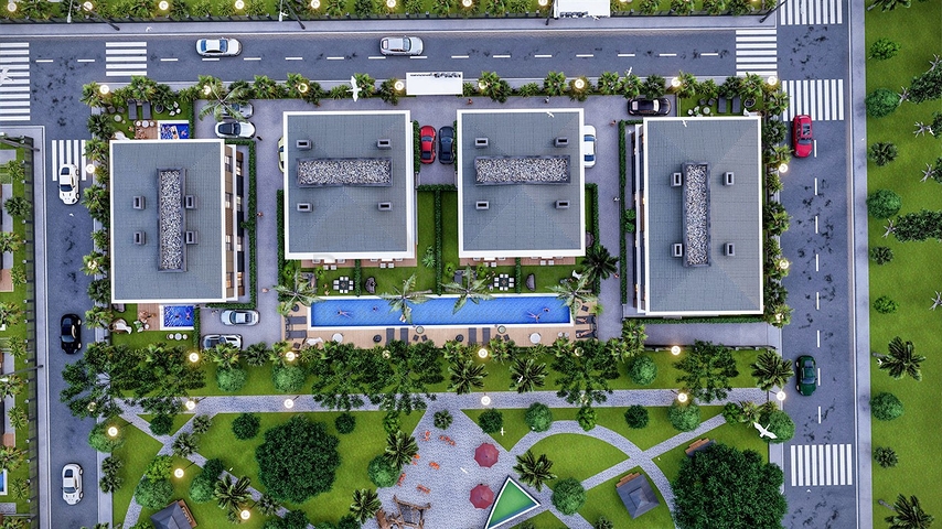 Інвестиційний проект Вілл в мікрорайоні Ерменек-Анталія 