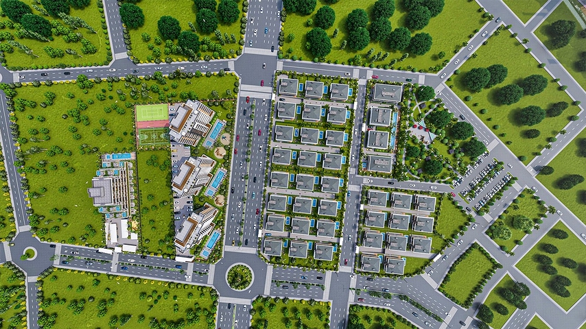 Інвестиційний проект Вілл в мікрорайоні Ерменек-Анталія 