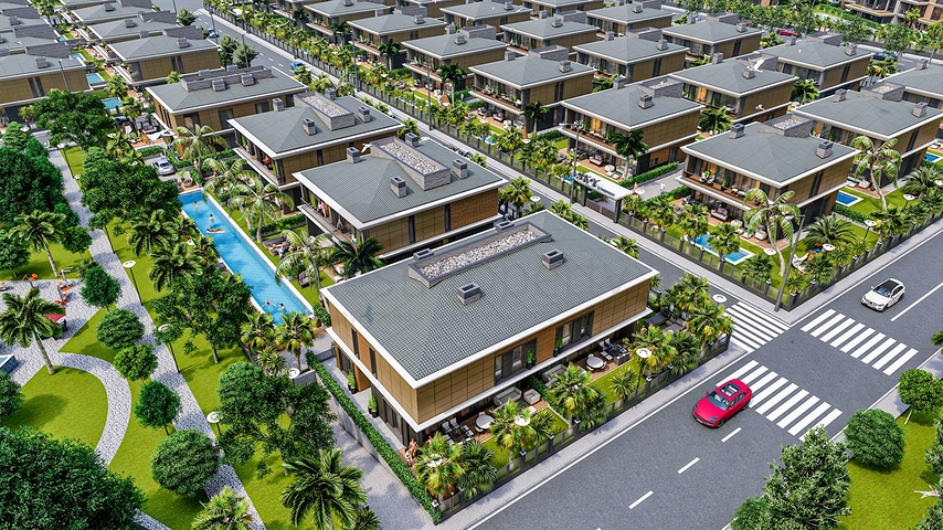 Інвестиційний проект Вілл в мікрорайоні Ерменек-Анталія 