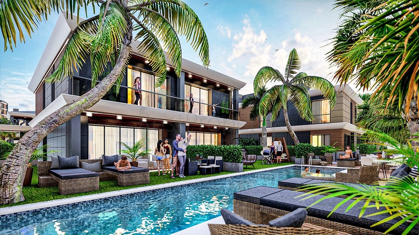 Інвестиційний проект Вілл в мікрорайоні Ерменек-Анталія 