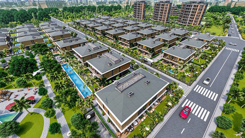 Інвестиційний проект Вілл в мікрорайоні Ерменек-Анталія 