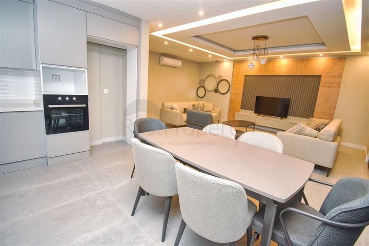 Вілла планування 4 + 1 в районі Кемер - Анталія 