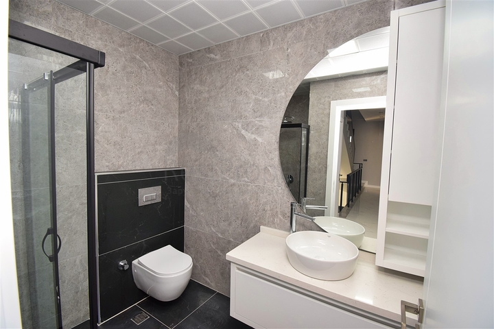 Вілла планування 3 + 1 в мікрорайоні Ерменек - Анталія 