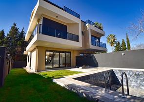 Вілла планування 3 + 1 в мікрорайоні Ерменек - Анталія 