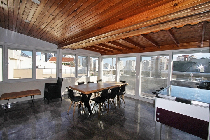 Квартира планування 5 + 2 дуплекс в мікрорайоні Чаглаян-Анталія 