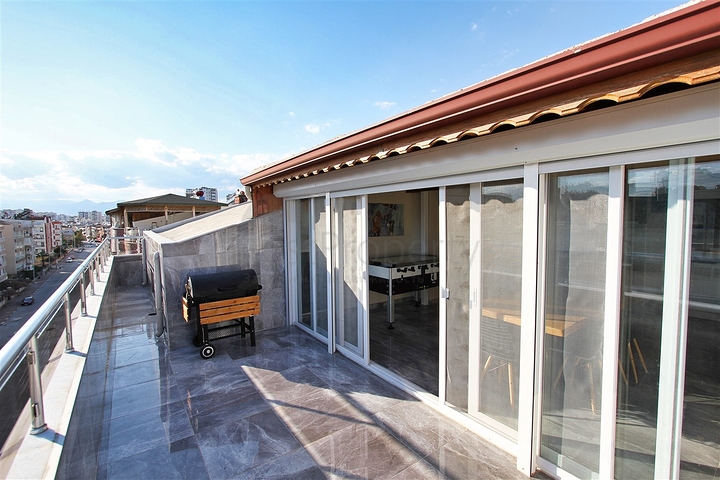 Квартира планування 5 + 2 дуплекс в мікрорайоні Чаглаян-Анталія 