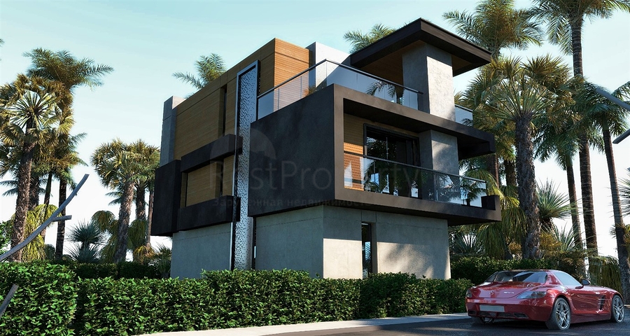 Вілли планування 4 + 1 в районі Сіде - Анталія 