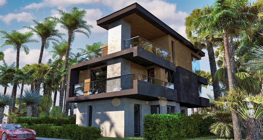 Вілли планування 4 + 1 в районі Сіде - Анталія 