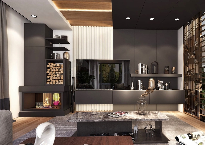 Вілли планування 4 + 1 в районі Сіде - Анталія 