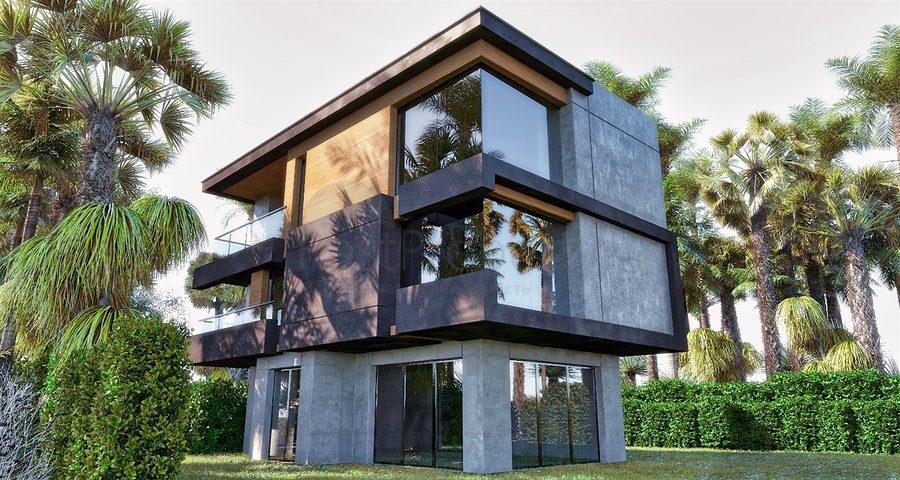 Вілли планування 4 + 1 в районі Сіде - Анталія 