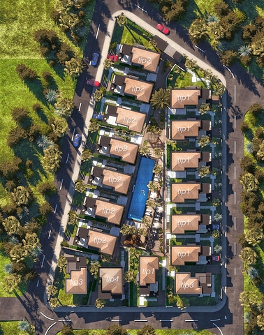 Вілли планування 4 + 1 в районі Сіде - Анталія 