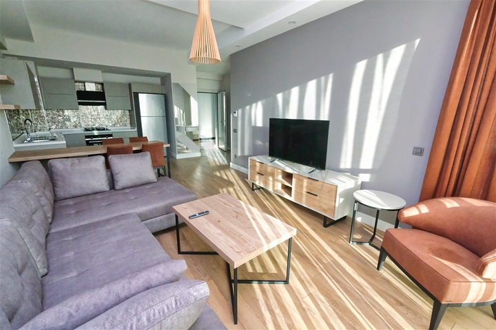 Квартира планування 1 + 1 в мікрорайоні Кемерагзи - Анталія