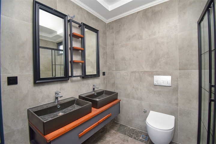 Вілла планування 4 + 1 в мікрорайоні Ерменек - Анталія 