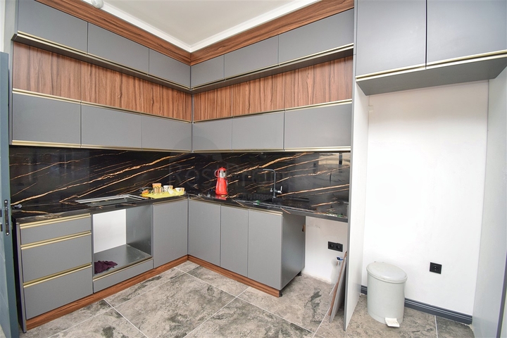 Вілла планування 4 + 1 в мікрорайоні Ерменек - Анталія 