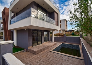 Вілла планування 4 + 1 в мікрорайоні Ерменек - Анталія 