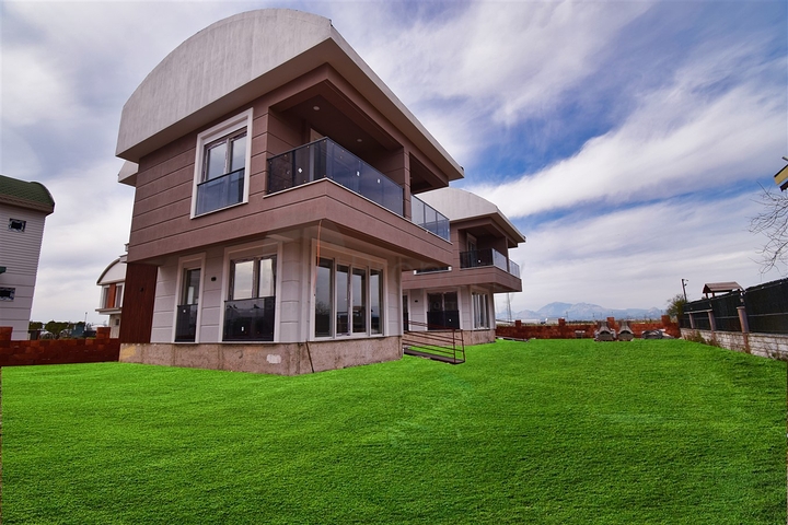 Вілла планування 3 + 1 в мікрорайоні Богазкент - Анталія 