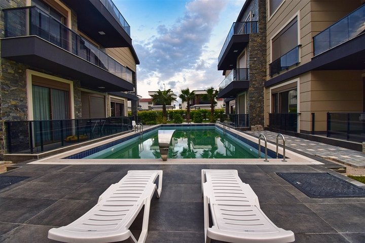 Квартира планування 1 + 1 в престижному комплексі район Белек - Анталія 