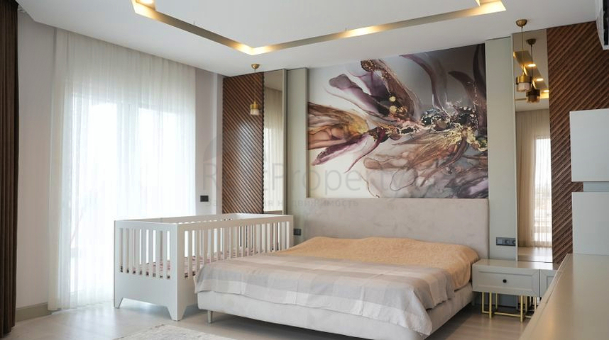 Вілла планування 5 + 1 в районі Дошемеалти - Анталія 