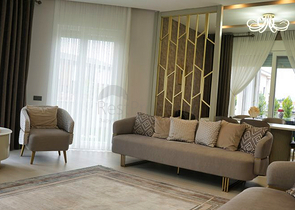 Вілла планування 5 + 1 в районі Дошемеалти - Анталія 