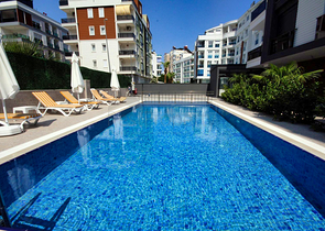 Квартири планування 1 + 1 і 2 + 1 в мікрорайоні Хурма - Анталія 