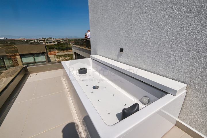 Вілла планування 4 + 2 в мікрорайоні Алтинкале - Анталія 