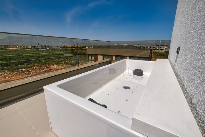 Вілла планування 4 + 2 в мікрорайоні Алтинкале - Анталія 