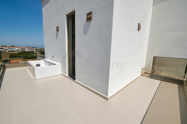 Вілла планування 4 + 2 в мікрорайоні Алтинкале - Анталія 