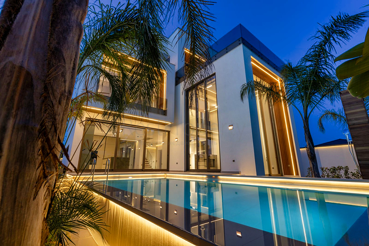 Вілла планування 4 + 2 в мікрорайоні Алтинкале - Анталія 