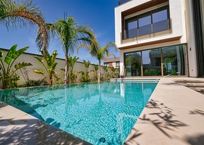 Вілла планування 4 + 2 в мікрорайоні Алтинкале - Анталія 