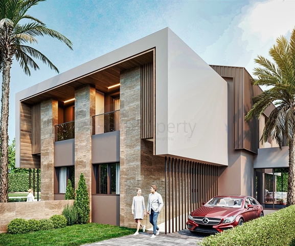 Вілли в комплексі планування 4 + 1 в районі Дошемеалти - Анталія 