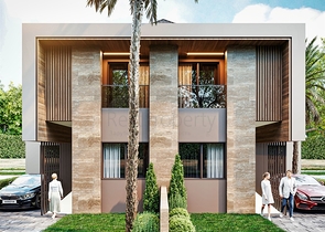 Вілли в комплексі планування 4 + 1 в районі Дошемеалти - Анталія 