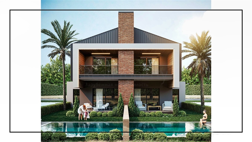 Вілли планування 4 + 1 в районі Дошемеалти - Анталія 