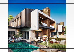 Вілли планування 4 + 1 в районі Дошемеалти - Анталія 