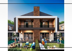 Вілли планування 4 + 1 в районі Дошемеалти - Анталія 