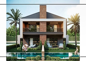 Вілли планування 4 + 1 в районі Дошемеалти - Анталія 