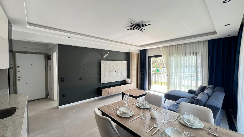 Квартири планування 2+1 і 4+1 дуплекс в районі Фетхіє-Анталія 